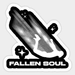 FALLEN SOUL WHITE Sticker